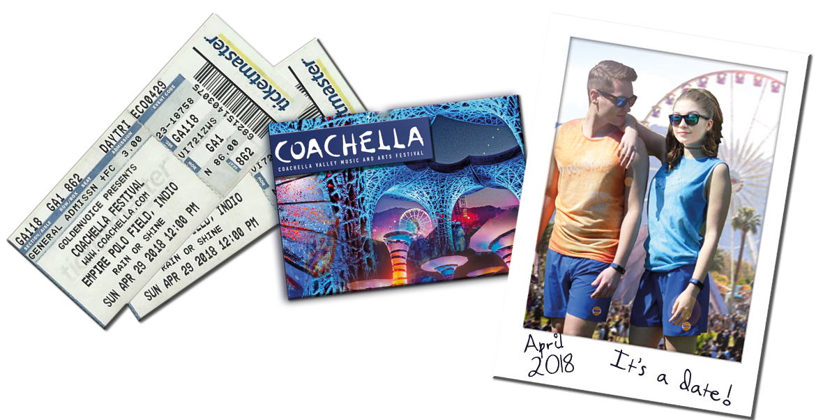 Gewinn: 1x Tickets für Coachella 2018 inkl. Flug und Ausrüstung