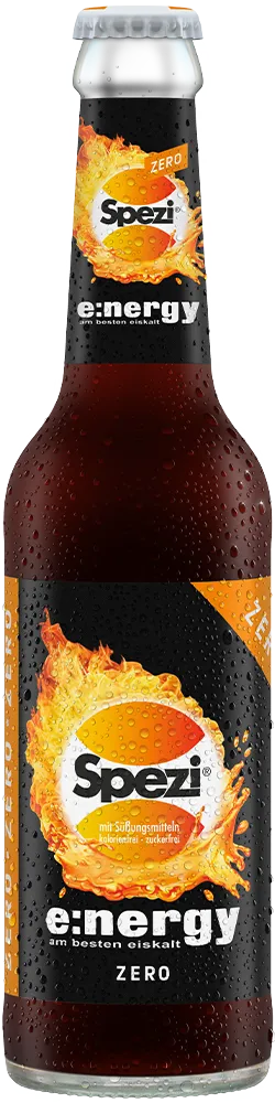 Spezi e:nergy ZERO 0.33l Flasche