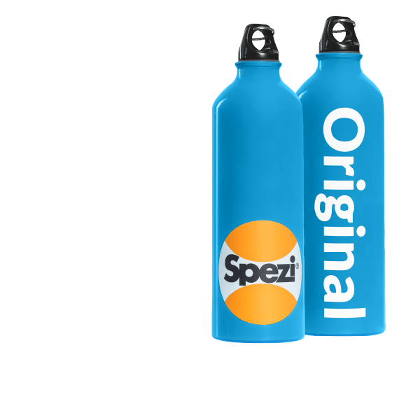 Spezi Gewinnspiel 2022 Trinkflasche