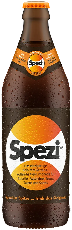 1965 wird Spezi erfunden.