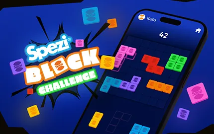 Spezi Block Challenge – Ab jetzt in den App Stores!
